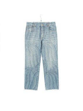 Louis Vuitton Denim Pants LV YK Over Pumpkin Cotton Yayoi Kusama